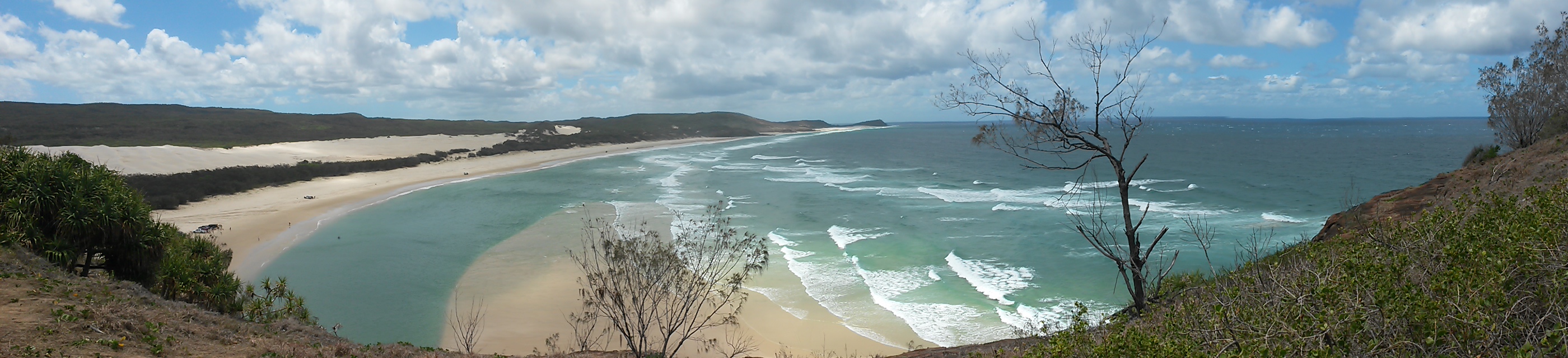 Fraser Island view on Indian Heads